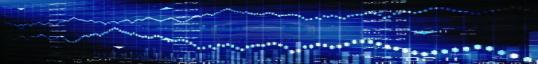 Financial ticks on a chart depict the diverging world of economic alliances that make or break Wall Street traders 