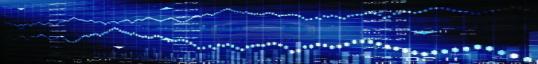 Financial ticks on a chart depict the diverging world of economic alliances that make or break Wall Street traders 