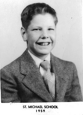 Robert Taylor Brewer at the St. Michael's Orphanage, Hopewell, NJ 1959